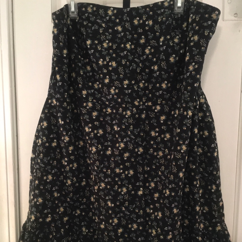 Strapless sundress
